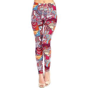 Plus Size Womens Geometric Print‎ Leggings